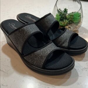 Skechers Women's Rumblers - Heathering Heights Sandal Size 10